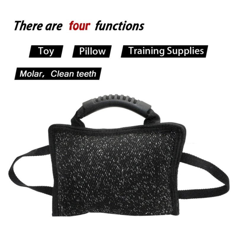 Durable Dog Training Bite Tug  - đánh giá và giá Interactive Squeaky Plush Dog Toy