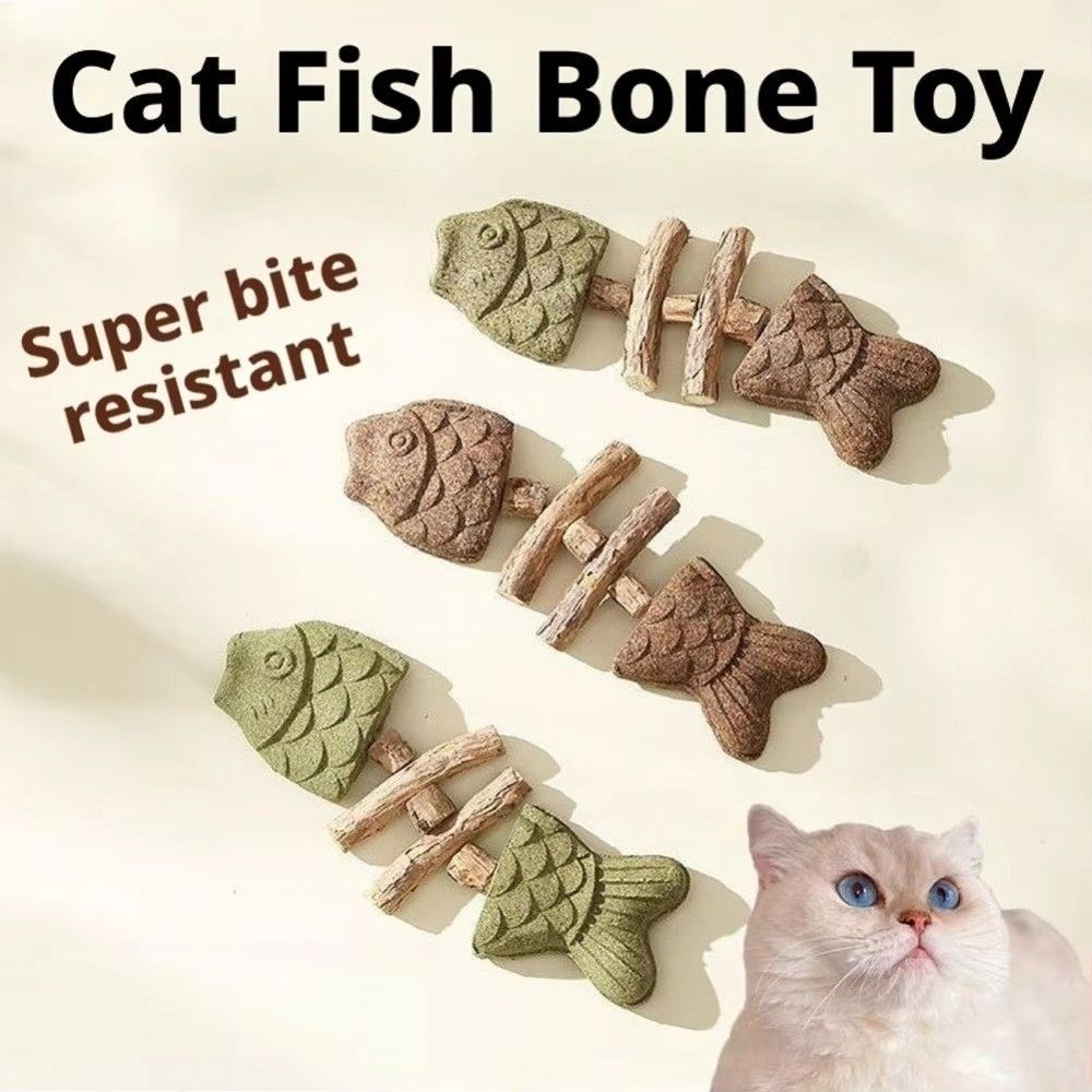 Fish Bone Shape Cat Molar Stic - đánh giá và giá Teeth Cleaning Dog Chew Bone