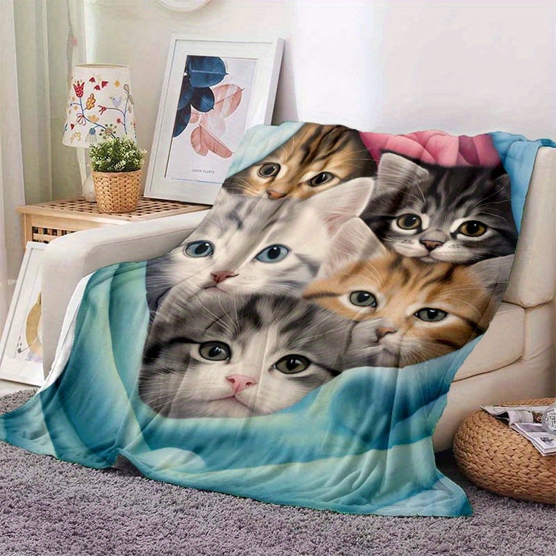 VIKAMA Cute Kittens Fleece Bla - đánh giá và giá Pet Beds