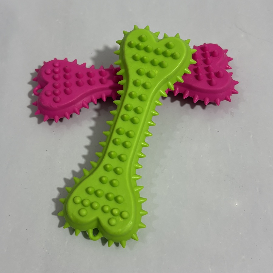 3/6pcs Chew Toys Dog Rubber To - đánh giá và giá Teeth Cleaning Dog Chew Bone